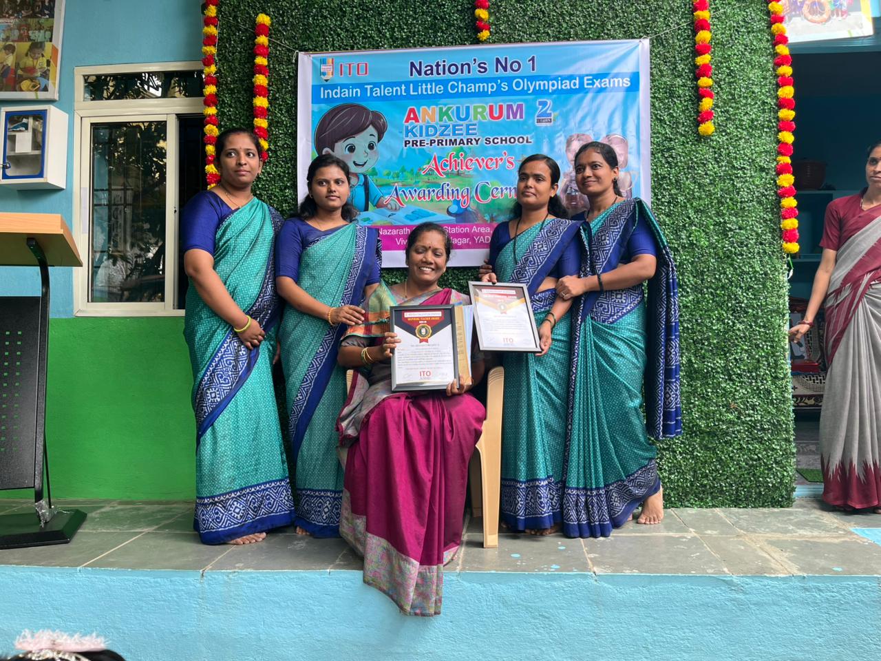Golden School Award by ITO -Exams